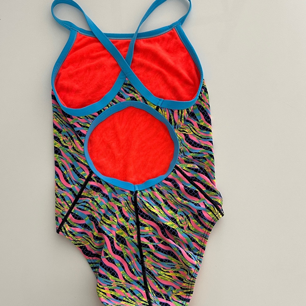 TYR Kids One Piece Swimsuit - Vibrant Multicolor